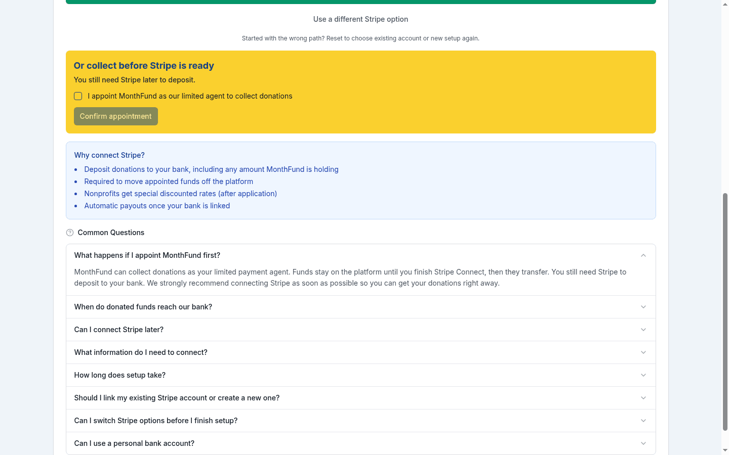org held funds step 05 communicate