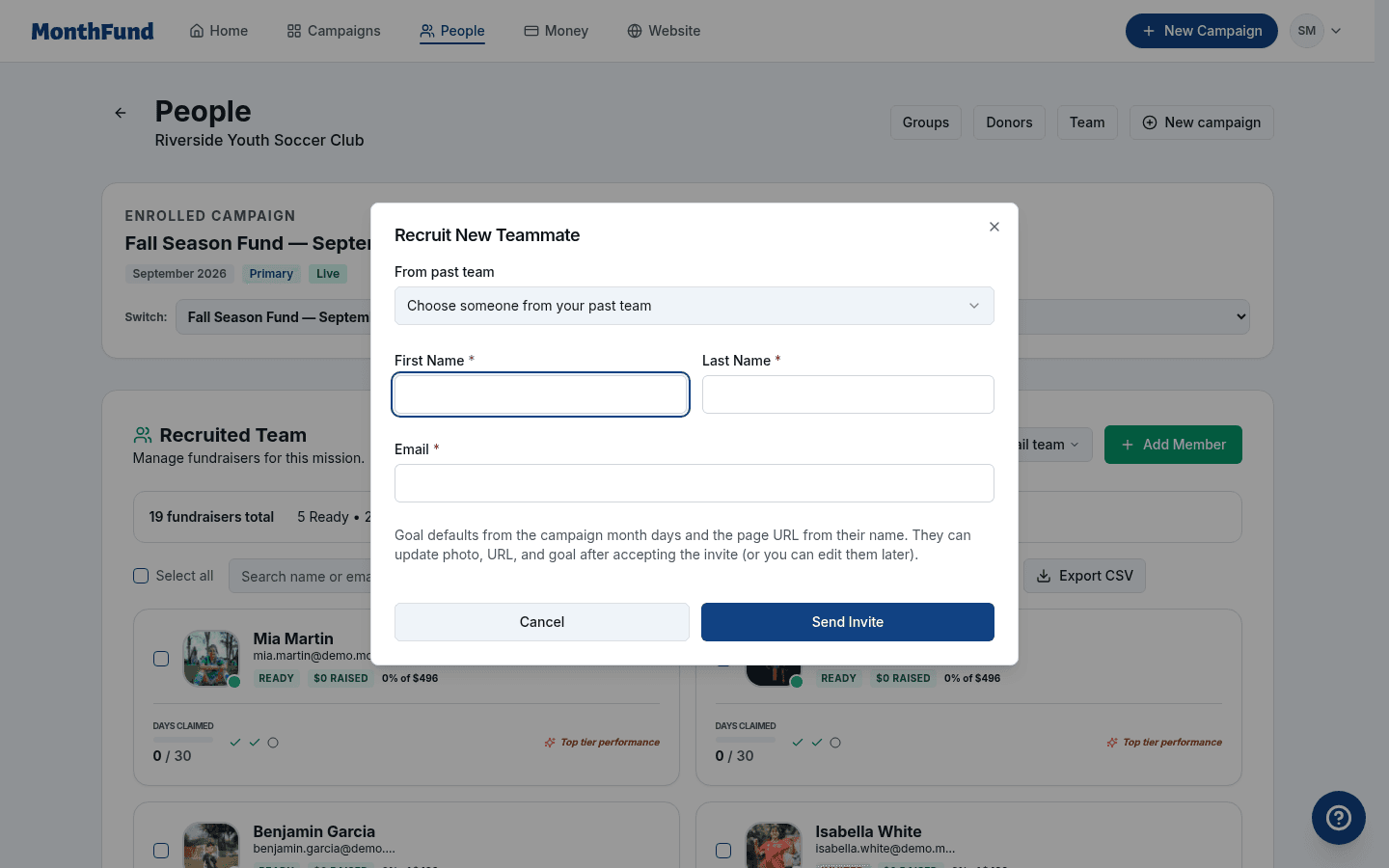 org invite step 03 add person