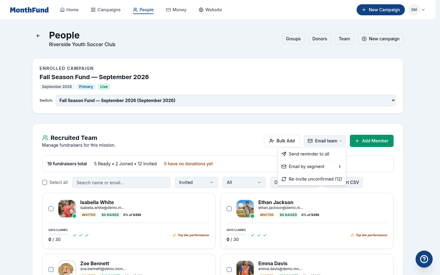 org invites troubleshoot step 02 resend